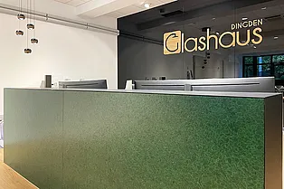 Glaskeramik Theke