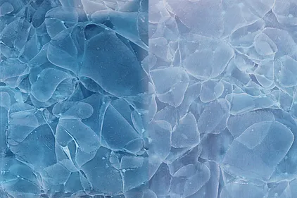 Ocean Blue poliert matt