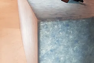 Glaskeramik Sky Blue Theke